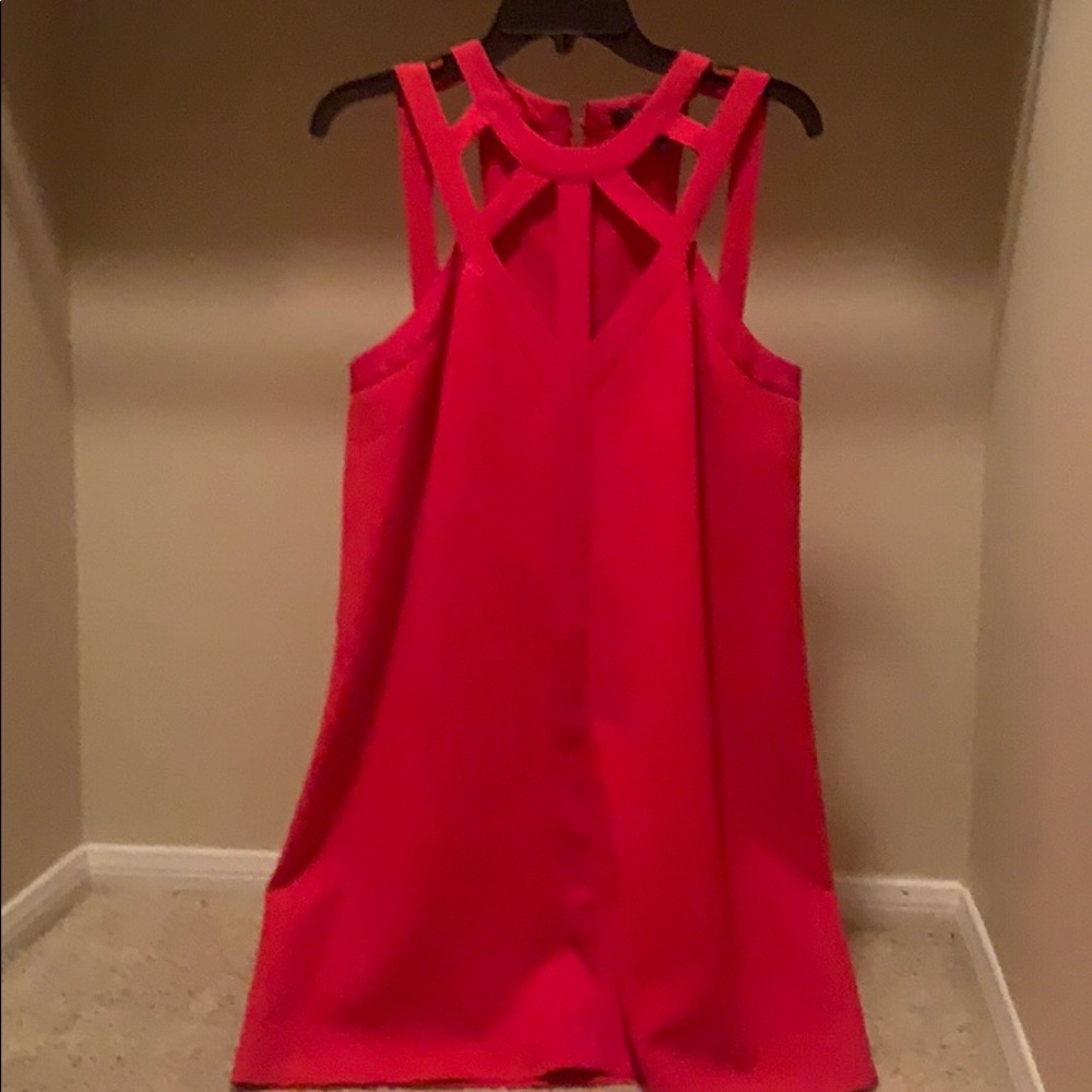 BCBG red dress